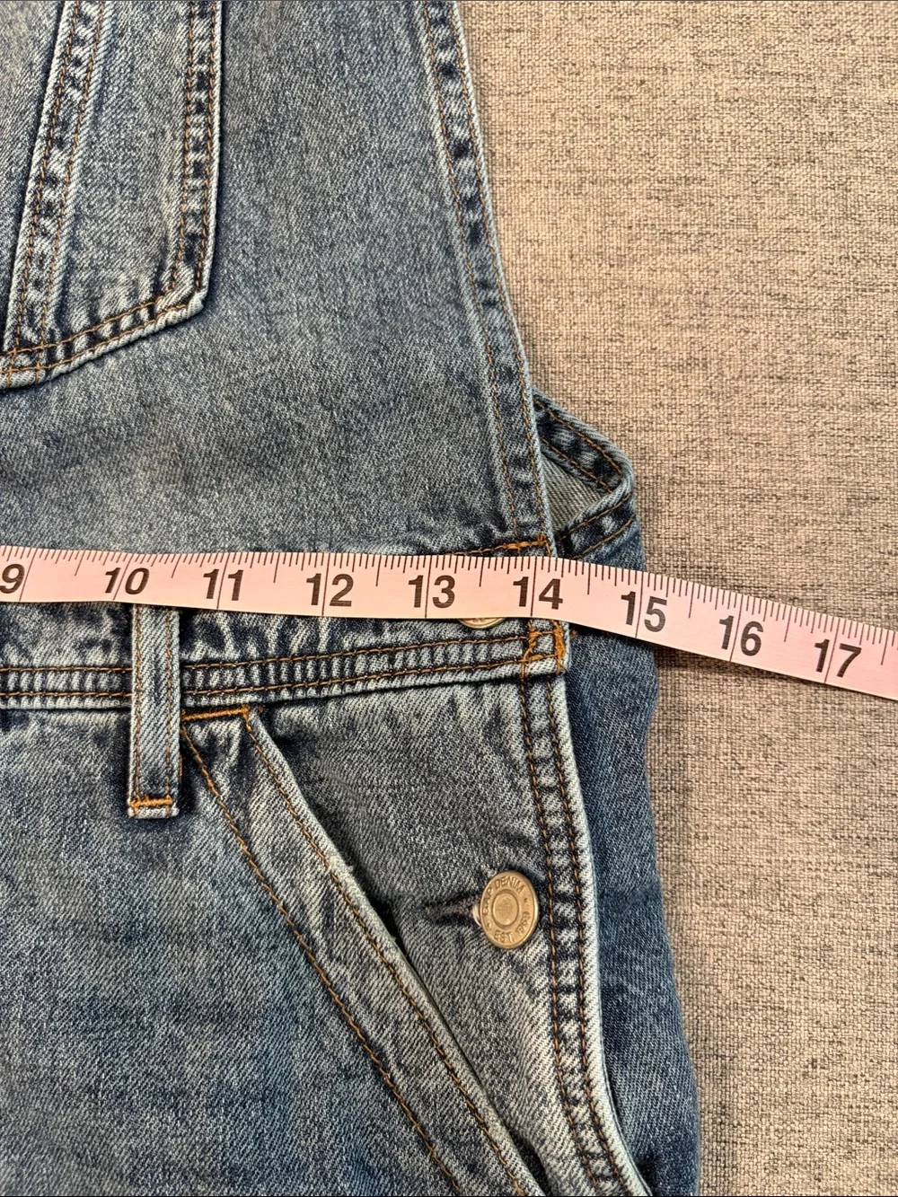 GAP Kids Loose Denim Overalls